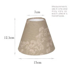 Candle Shade In Soft Green Cow Parsley -CURTAINS accessories Sale 10CAN15CPGN 13