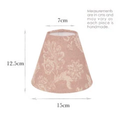 Candle Shade In Dusky Pink Cavendish -CURTAINS accessories Sale 10CAN15CVDP 13