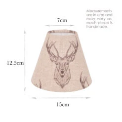 Candle Shade In Natural Stag -CURTAINS accessories Sale 10CAN15STNA 13