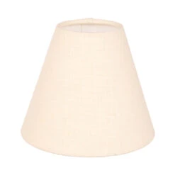 Candle Shade In Cream Waterford Linen