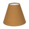 Candle Shade In Ochre Waterford Linen