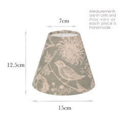 Candle Shade In Duck Egg Woodland -CURTAINS accessories Sale 10CAN15WODE 13