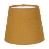 French Drum Candle Shade Ochre Waterford Linen