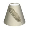 Candle Shade In Stone Featherdown