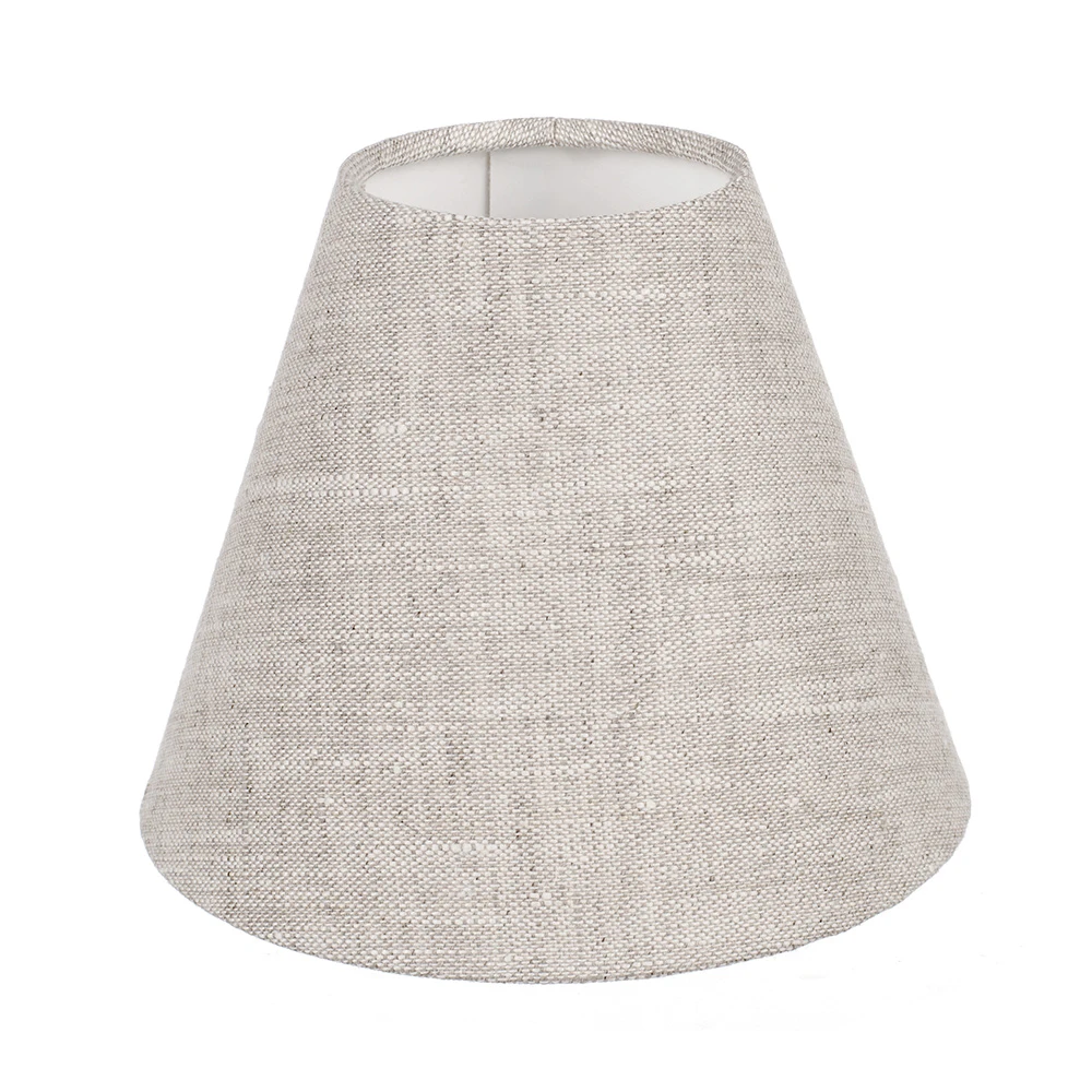 Candle Shade In Natural Isabelle Linen 1 Candle Shade In Natural Isabelle Linen