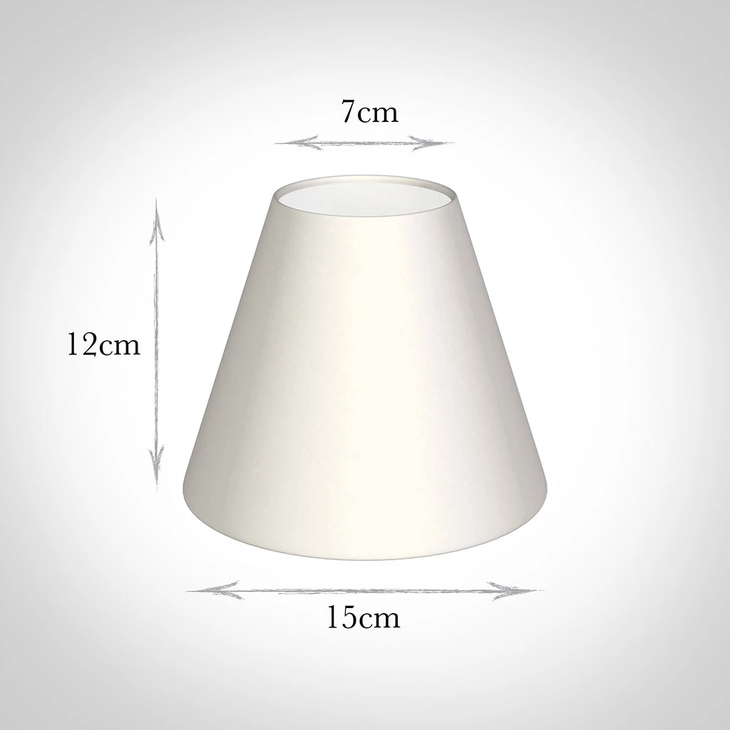 Candle Shade In Cream Killowen Linen 2 Candle Shade In Cream Killowen Linen - Image 2