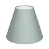 Candle Shade In French Grey Silk