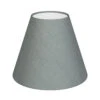 Candle Shade In Blue Waterford Linen
