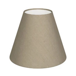 Candle Shade In Limestone Waterford Linen