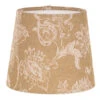 French Drum Candle Shade In Gold Cavendish
