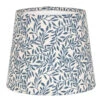French Drum Candle Shade In Indigo Spring Leaf