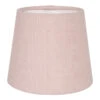 French Drum Candle Shade In Vintage Pink Waterford Linen