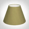 25cm Empire Shade In Antique Gold Silk