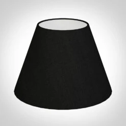 25cm Empire Shade In Black Silk