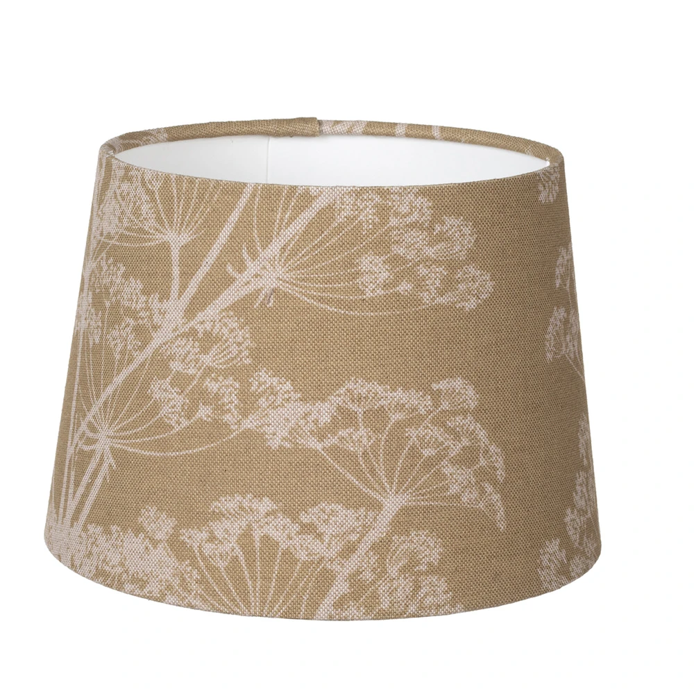 20cm Medium French Drum In Soft Gold Cow Parsley 1 20cm Medium French Drum In Soft Gold Cow Parsley