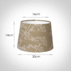 20cm Medium French Drum In Soft Gold Cow Parsley 5 20cm Medium French Drum In Soft Gold Cow Parsley -CURTAINS accessories Sale 10fdm20cpgo 13