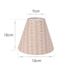 Candle Shade In Coral Cottage Stripe -CURTAINS accessories Sale 20CAN15CSCO 13