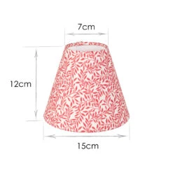 Candle Shade In Raspberry Spring Leaf 5 Candle Shade In Raspberry Spring Leaf -CURTAINS accessories Sale 20CAN15SLRB 13