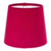 French Drum Candle Shade In Raspberry Hunstanton Velvet