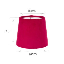 French Drum Candle Shade In Raspberry Hunstanton Velvet -CURTAINS accessories Sale 20CANFD13HURB 13