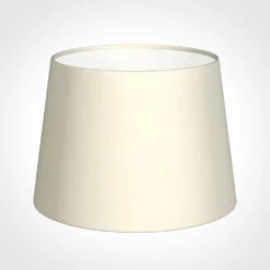 20cm Medium French Drum Shade In Cream Satin