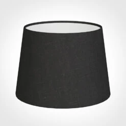20cm Medium French Drum Shade In ElephantWaterford Linen
