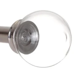 Glass Finial For 20mm Pole In Mercury -CURTAINS accessories Sale 451me 2