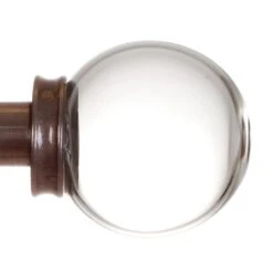 Glass Finial For 20mm Pole In Polished