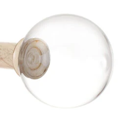 25mm Glass Finial In Old Ivory -CURTAINS accessories Sale 452oi 20