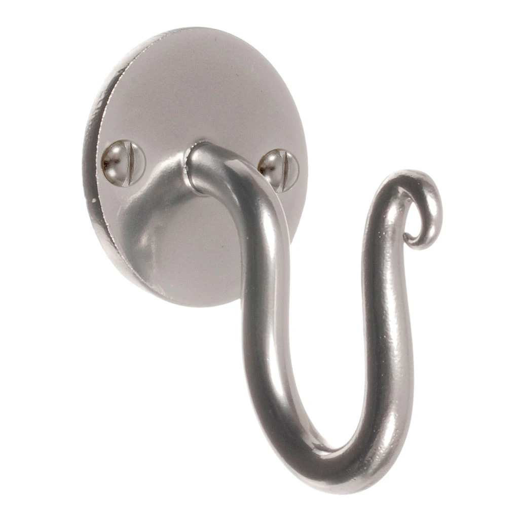Hatton Holdback Hook In Mercury 1 Hatton Holdback Hook In Mercury