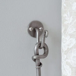 Hatton Holdback Hook In Polished -CURTAINS accessories Sale 5009po 30