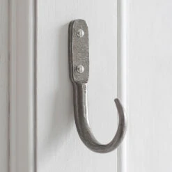 13cm Barn Wall Hook In Polished -CURTAINS accessories Sale 527po 20