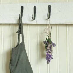 10cm Barn Wall Hook In Beeswax -CURTAINS accessories Sale 529bw 3