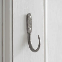 10cm Barn Wall Hook In Polished -CURTAINS accessories Sale 529po 20