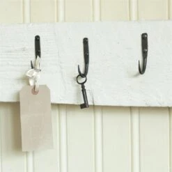 9cm Barn Wall Hook In Beeswax -CURTAINS accessories Sale 530bw 3