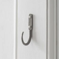 9cm Barn Wall Hook In Polished -CURTAINS accessories Sale 530po 2