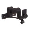 20/12mm Double Pole Centre Bracket In Matt Black