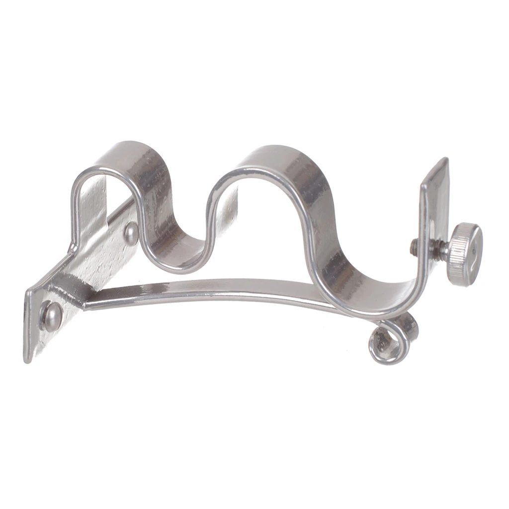 20/12mm Double Pole Centre Bracket In Mercury 4 20/12mm Double Pole Centre Bracket In Mercury - Image 4