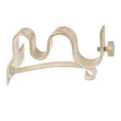 20/12mm Double Pole Centre Bracket In Old Ivory 7 20/12mm Double Pole Centre Bracket In Old Ivory -CURTAINS accessories Sale 6002oi 20