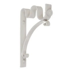 20/12mm Double Pole Standard Bracket In Clay