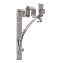 20/12mm Double Pole Standard Bracket In Mercury