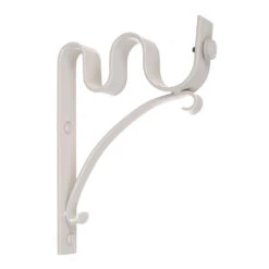 38/20mm Double Pole Standard Bracket In Clay -CURTAINS accessories Sale 6008cl 20