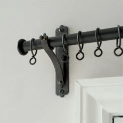 20mm Brett Standard Bracket In Beeswax -CURTAINS accessories Sale 6009bw 12