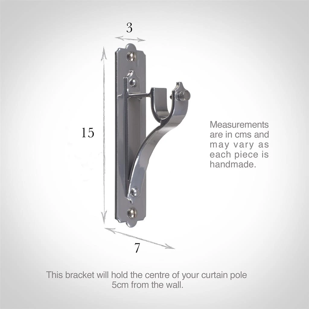 20mm Brett Standard Bracket In Mercury 4 20mm Brett Standard Bracket In Mercury - Image 4