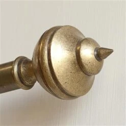 25mm Brass Empire Finial In Antiqued Brass -CURTAINS accessories Sale 6023ab 10