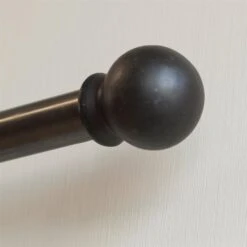 25mm Cannonball Finial In Beeswax -CURTAINS accessories Sale 602bw 5