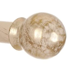 25mm Cannonball Finial In Old Ivory -CURTAINS accessories Sale 602oi 2