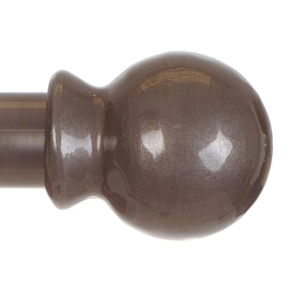 25mm Cannonball Finial In Polished 1 25mm Cannonball Finial In Polished