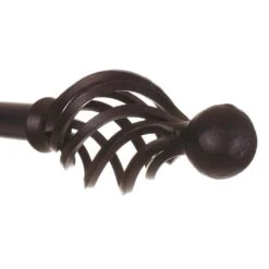 25mm Cage & Ball Finial In Beeswax