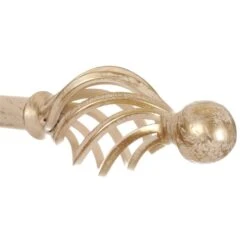 25mm Cage & Ball Finial In Old Ivory -CURTAINS accessories Sale 603oi 2